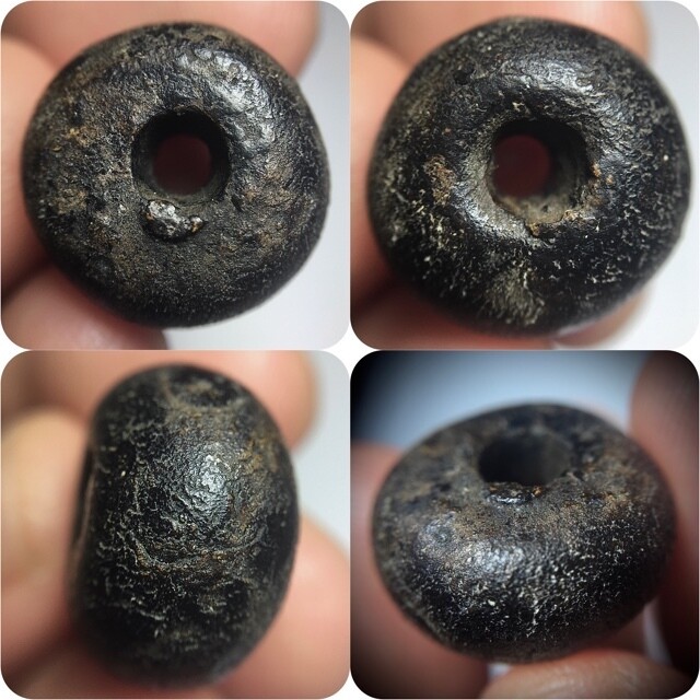 Look Prakam Nuea Pong Ya Wasana Jinda Manee Blessed Healing Powders Rosary Bead Luang Phu Bun Wat Klang Bang Gaew