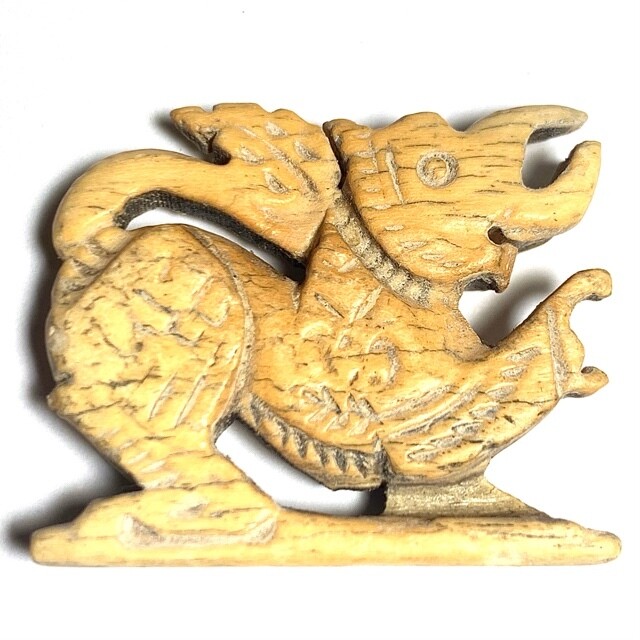 Paya Kochasri Nga Gae Himapant Tusked Lion King for Promotion Protection Power and Invincibility Ajarn Heng Praiwan