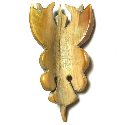 Paya Krut Maha Amnaj Nuea Gna Gae Carved Ivory Garuda Master Class Amulet 2480 BE Luang Por Derm Wat Nong Po FREE Express shipping
