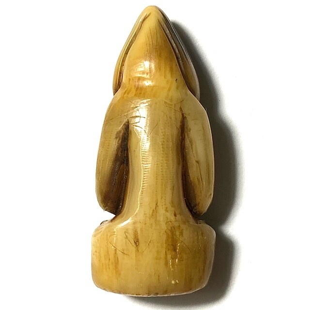 Pra Pikanes Pid Tawarn Khao Or Nga Gae Carved Ivory Ganesha Amulet  Pra Ajarn Parn, Iad, Jek & Other Khao Or Masters