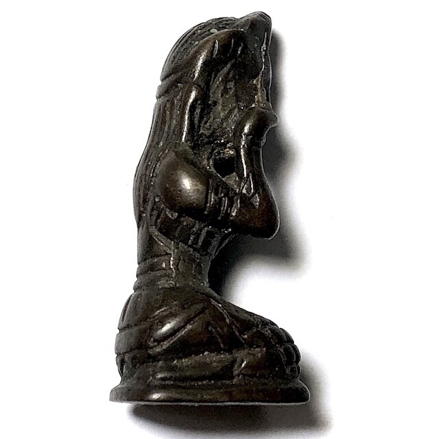Pra Nang Kwak Loi Ongk Statuette for Good Business and Mercy Charm 2490 BE - Luang Por Jong Wat Na Tang Nork
