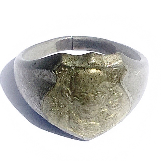 Hwaen Gan Pai  - Magic Ring of Protection - Extremely Rare Ancient Amulet - Luang Por Jong Wat Na Tang Nork 2499 BE