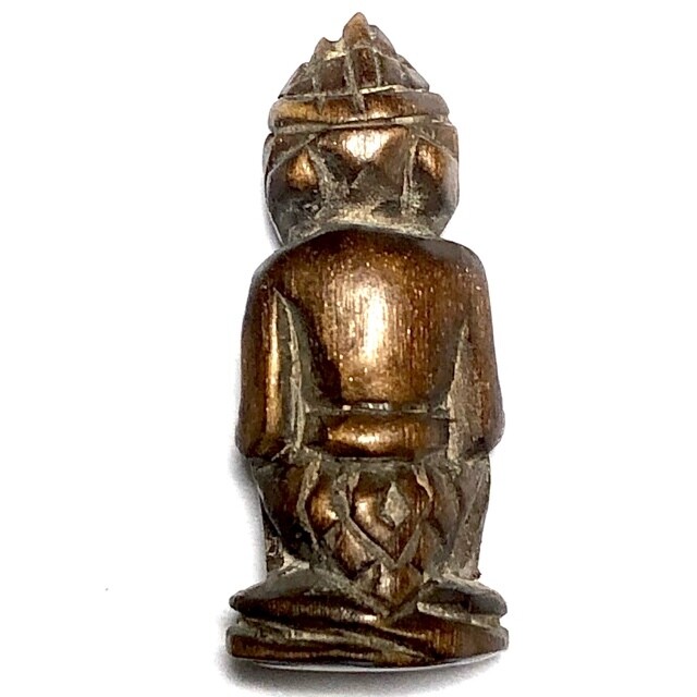 Hanuman Mai Gae Pim Hnaa Krabi Sord Takrut Hand Carved with Takrut Insert Early Era Luang Por Sun Wat Sala Gun