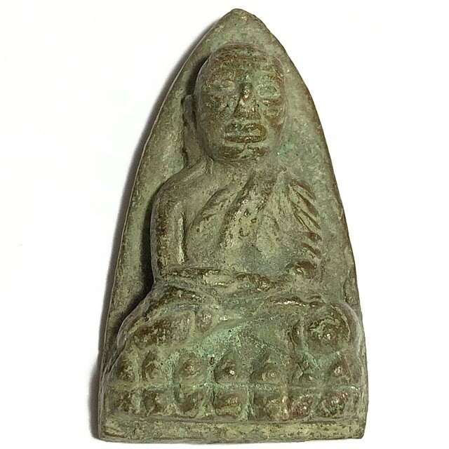 Pra Pong Prai Kumarn Luang Phu Tuad Tao Reed Pim Boran Nuea Wan Khiaw & Authenticity Certificate Luang Phu Tim