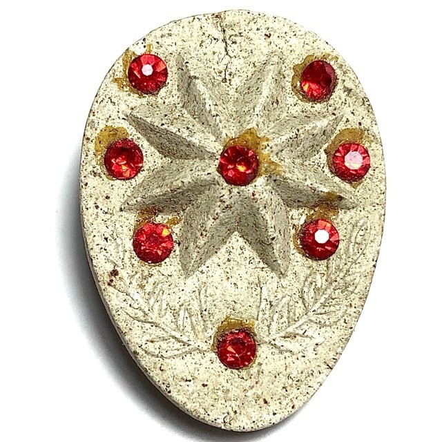 Daw Nai Pan Nai Pon Ud Pong Wised with Ploi Sek Gems Prai Powders &amp; Mai Gon Fa Pha in Base Luang Por Pina Free EMS shipping