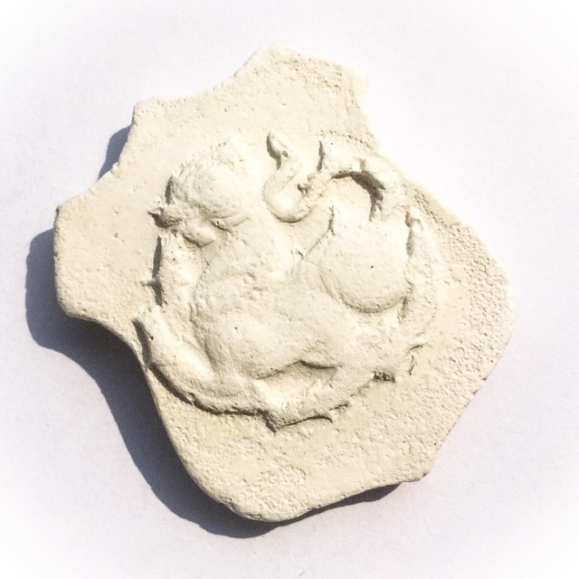 Paya Rachasri Phone Nuea Pong Puttakun Pasom Poon - Ultra Rare Singha Lion Amulet - Luang Phu Doo Wat Sakae