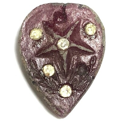 Daw Nai Pan Nai Pon Pim Lek Lucky Star 5 & 8 Pointed Pentacle Amulet Early-Mid Era Luang Por Pina