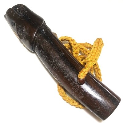 Palad Khik Hua Chamot Dtua Kroo Jumbo 10 Inches Ud Kring Fang Mukh Ploi Sek Lin Takrut Luang Por Pina Wat Sanom Lao