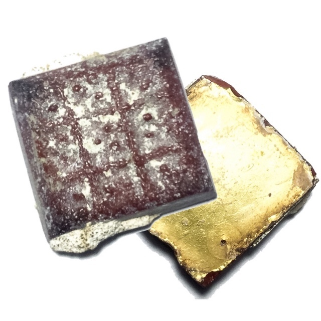 Noppagao Pra Prang Boran Ancient Stucco Gold Chedi Relic Stupa Tile Wat Pra Sri Radtana Mahatat 2454 BE