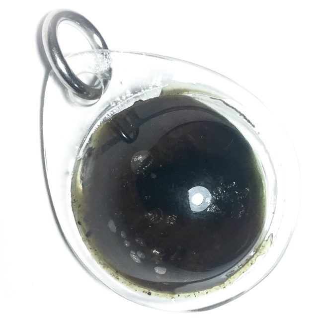 Look Om See Pheung Khiaw Green Prai Oil Balm Potion - Luang Por Tarb - Wat Mai Grabok Kheun Pheung
