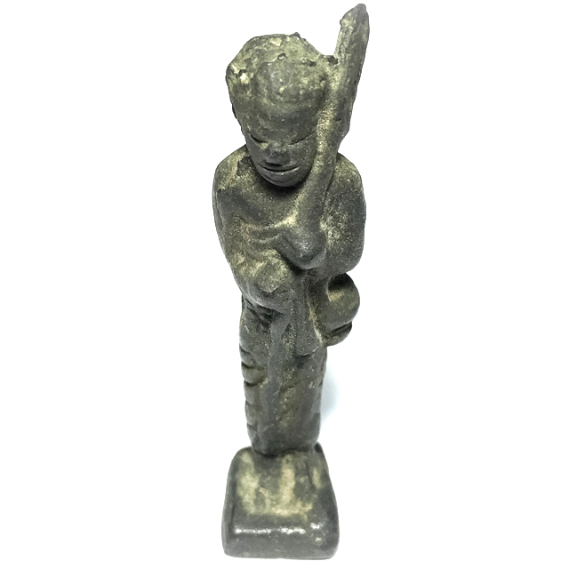 Roop Lor Pra Sivali Maha Thera 2495 BE 3 Inch High Bucha Statuette - Luang Por Chaeng Wat Bang Pang