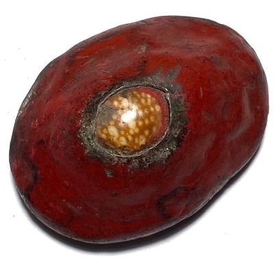 Bia Gae Hum Dtakua Long Rak Daeng Hand Spell Inscription Luang Pu Tong 1st Master of Wat Klang Bang Gaew Circa 2395 2418