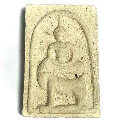 Pra Somdej Khee Pae Yai Hlang Yant Grabonh Khwai 2517 BE Nuea Pong Prai Kumarn &amp; Authenticity Certificate Luang Phu Tim Wat Laharn Rai