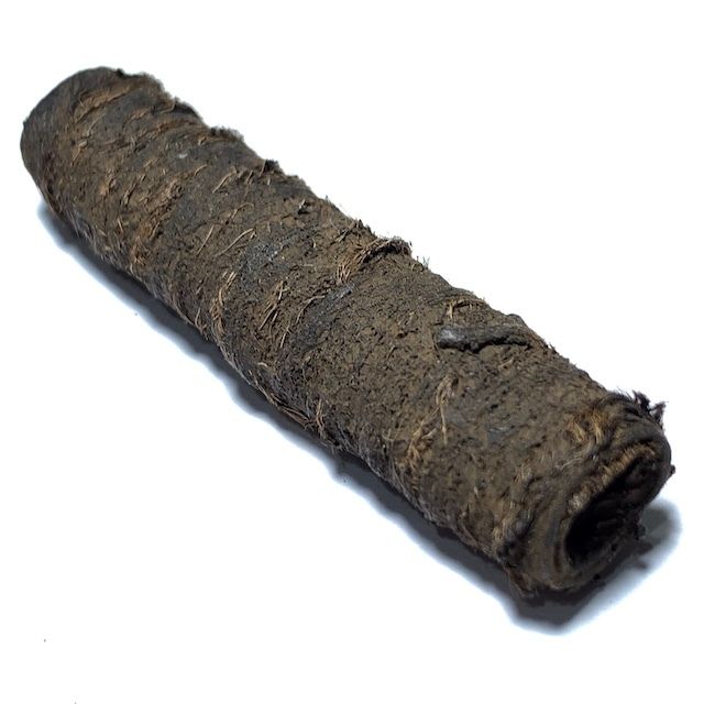Takrut Hnaa Bpaag Suea Maha Amnaj Tiger Forehead Fur Spell 5.5 Cm Circa 2450 BE Luang Por Parn Wat Bang Hia Free EMS