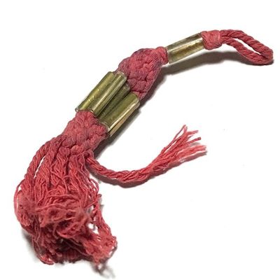 Takrut Gao Gum Nine Yantra Spells Spellbound Cord Talsiman of Kroo Ba Wang Wat Ban Den