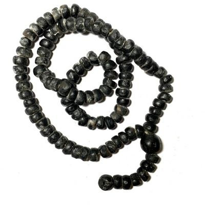 Prakam 108 Met Nuea Pong Prai Kumarn Kluk Rak Sacred Powder Bead Rosary &amp; Certificate Luang Phu Tim Wat Laharn Rai