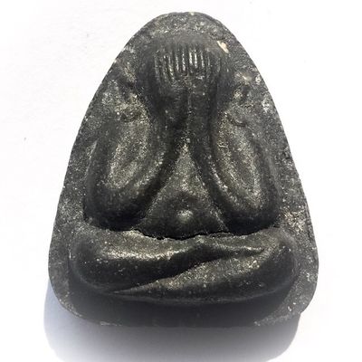 Pra Pid Ta Maha Lap Na Ta Na - Nuea Pong Bailan 2 Silver Takrut - 2522 BE Luang Phu To Wat Pradoo Chimplee