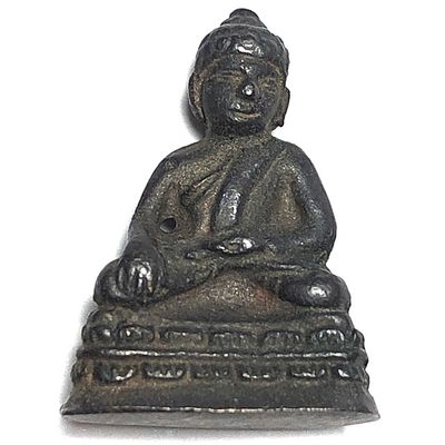 Pra Chaiyawat Chinabanchorn Nuea Nava Loha Code Na  &amp; Authenticity Certificate Luang Phu Tim Wat Laharn Rai