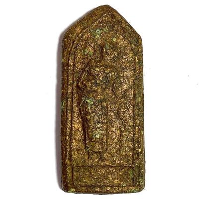 Pra Sivali Nuea Pong Prai Kumarn Khaw Pasom Khaw Hniaw Sukh Ta Bronze Wanich with Authenticity Certificate Luang Phu Tim