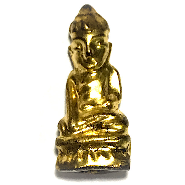 Pra Bua Khem  Kru Wat Chana Songkram 2495 BE Hiding Place Amulet Sacred Wood Insert