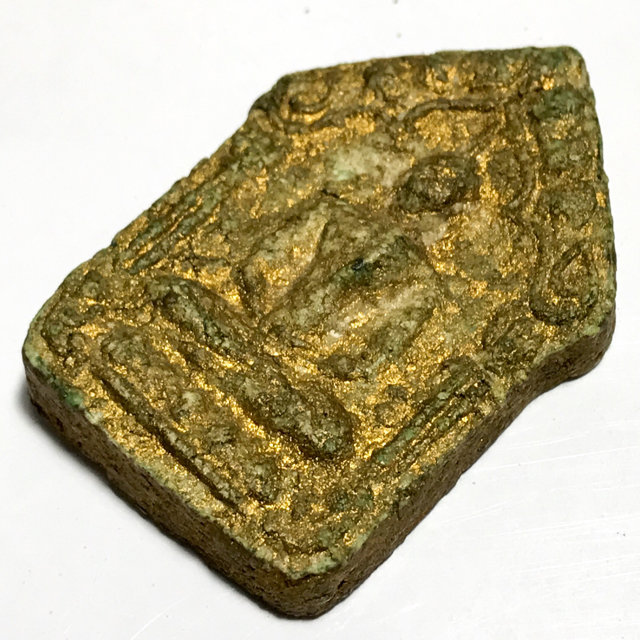 Khun Phaen Pong Prai Kumarn Pim Yai Block Hin Meed Gone Nuea Grayasart Takrut Sariga Koo Ta Bronze 2515 BE - Luang Phu Tim Wat Laharn Rai