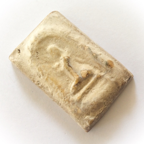 Nang Kwak Hlang Yant Ha - Extremely Rare Preferred Ancient Amulet by Luang Phu Tim - Wat Laharn Rai - released at Wat Pai Lom 2513 BE