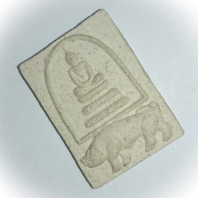 Pra Somdej Pim Khee Moo Buddha Riding a Boar Amulet - Puttakun Powders - Luang Por Seng - Wat Bang Na 2525 BE