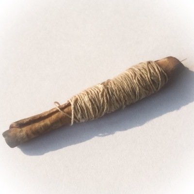 Takrut Hnaa Phaag Suea Tiger Forehead with Sinjana Cord Binding Spell Circa 2485 BE - Luang Por Jong - Wat Na Tang Nork
