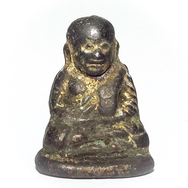 Pra Luang Por Ngern Pim Khee Ta Pern Dtaek - Broken Gun Edition 2528 BE - Wat Kongkaram (Wat Bang Klan)