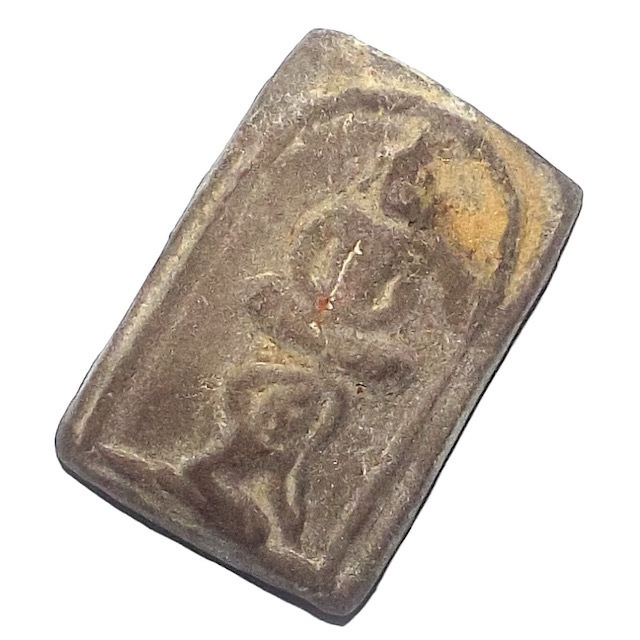 Pra Somdej Pim Mae Toranee Yai (Rarest Version) Beeb Muay Pom 2495 BE - Luang Por Pina - Wat Sanom Lao