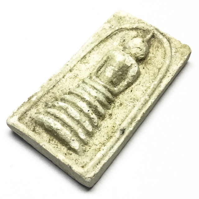 Pra Somdej Dtua Hnon Maggot Shaped Dais Buddha Amulet - Luang Por Wongs - Wat Bpariwas 2518 BE