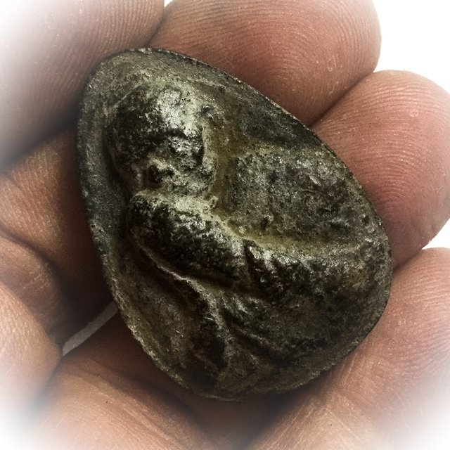 Pong Roop Khai Wai Khang Hlang Chedi Circa 2502 BE - Nuea Pong Bailan - Por Tan Klai Wajasit Wat Suan Khan