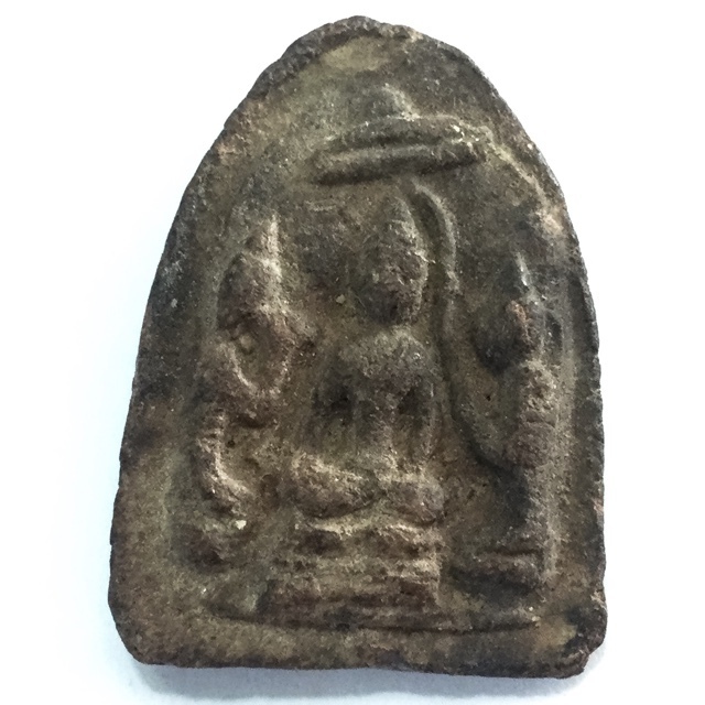 Pra Yord Khun Pol Pim Klang Hlang Yant Pu Dhavaradi 2510 BE  - Buddha Amulet for Protection and Status - Por Tan Nam Wat Don Sala