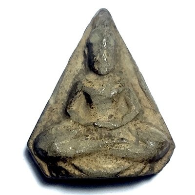 Pra Po Jak Pim Ha Liam 2500 BE - Nuea Din Phao See Pan - 5 Edges Buddha Amulet - Luang Por Lee Wat Asokaram