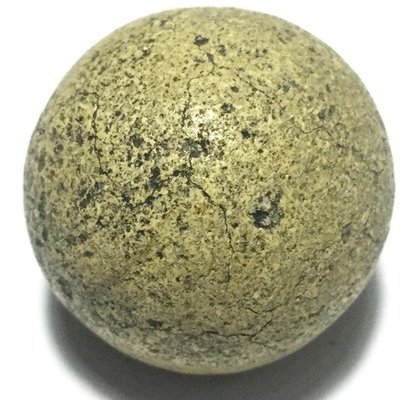 Look Om Pong Wised Pim Niyom 2460 BE - 5 Sacred Powders Wishing Ball Large Size 2 Cm - Luang Por Parn Wat Bang Nom Kho