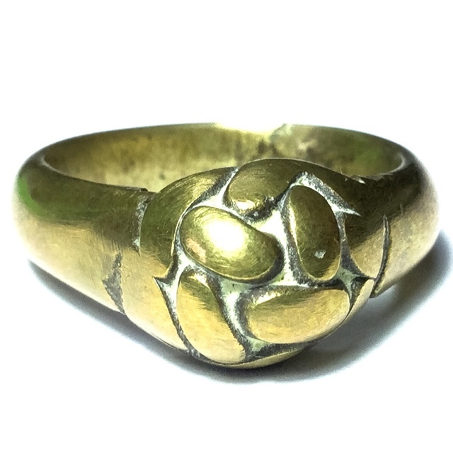 Hwaen Pirod Hua Dtakror 1 Khad Niyom First Edition - Magic Ring of Power + Protection 2.1 Cm - Luang Por Sai Wat Tong Kung
