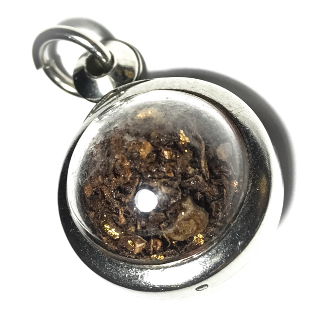 Look Om Ya Chun Sacred Tobacco Ball - Luang Por Songk - Wat Jao Fa Sala Loi Circa 2505 BE