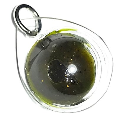 Look Om See Pheung Khiaw Green Prai Oil Balm Potion - Luang Por Tarb - Wat Mai Grabok Kheun Pheung
