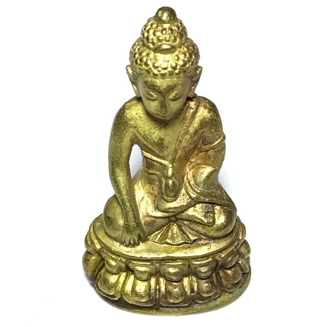 Pra Kring Tamma Muni Run Raek 1st edition 2539 BE Gold Pouring Ceremony Luang Por Pae Wat Pikul Tong