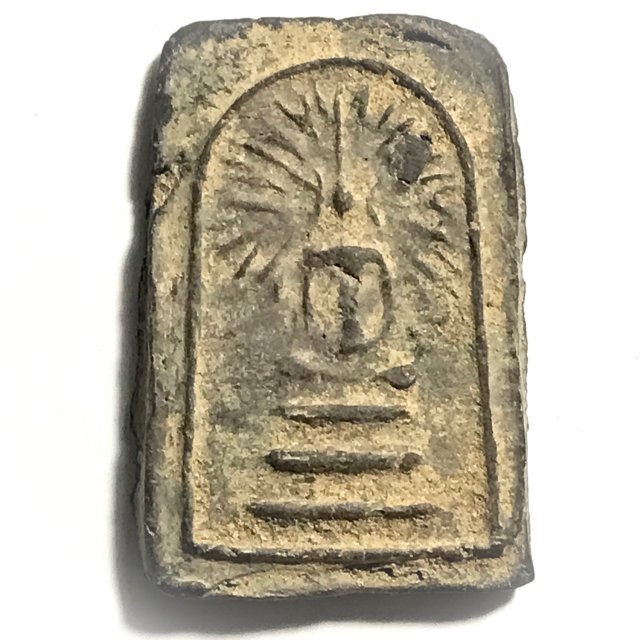 Pra Somdej Rasamee Nuea Pong Bailan Kru Klong Khom Amulet Find 2460 BE - Luang Phu Sukh  + Luang Por Parn Blessing Proved
