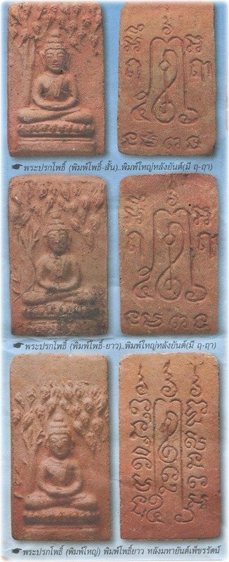 Pra Kru Pong Prai Samutra Pim Prok Po Hlang Yant Paetcharat 2499 BE- Por Tan Jerm Wat Hoi Rak