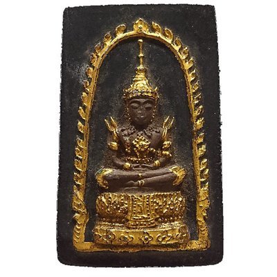 Pra Gaew Morakot Song Ruedu Rorn 2512 BE Emerald Buddha in Summer Robes - Luang Phu Rerm Wat Juk Gacher