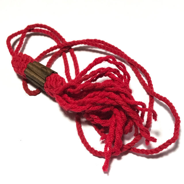 Takrut Sangwal Gao Gum Nine Yantra Spells Spellbound Necklace Wicha Lanna -  Luang Phu Kroo Ba Wang Wat Ban Den