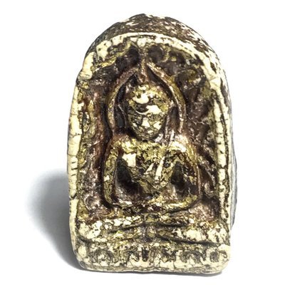 Pra Sum Gor Sorng Hnaa Kru Wat Tap Khaw 2 Sided Ancient Benjapakee Amulet Ratanakosin Era - Somdej Pra Puttajarn (Dto) Prohmrangsri