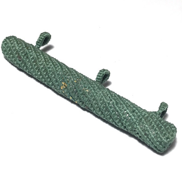 Takrut Tone Aluminium Thak Chueak Sam Huang Protective Amulet for Power and Invincibility - Luang Por Phern Tidtakuno Wat Bang Pra