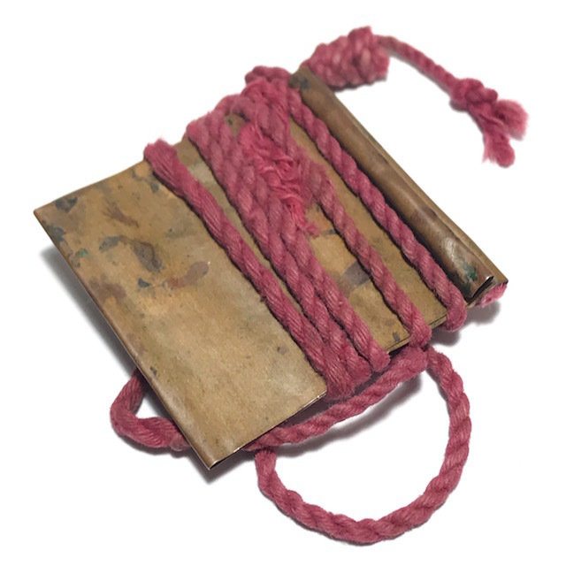 Yant Hneeb Maha Sanaeh Maha Pokasap Wicha Lanna Boran - Nuea Tong Daeng - Kroo Ba Wang - Wat Ban Den