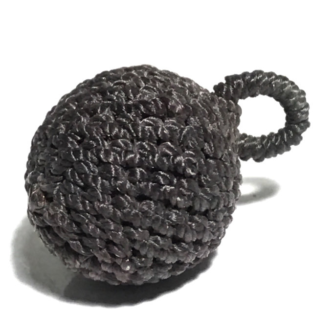 Look Om Nuea Pong Thak Chueak Sacred Powder Wishing Ball Amulet - Luang Phu Rian Wat Bang Rahoeng