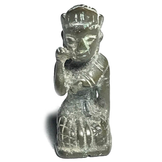 Pra Nang Kwak Loi Ongk Statuette for Good Business and Mercy Charm - Luang Por Jong Wat Na Tang Nork