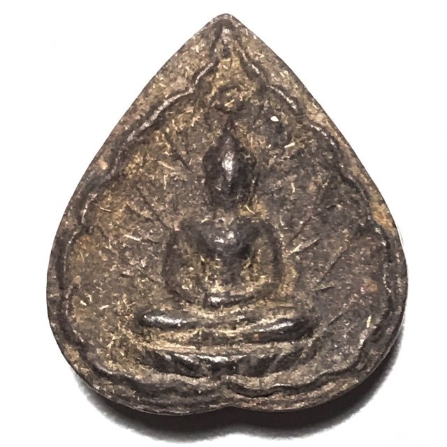 Pra Prajam Wan Thursday Buddha Pim Bai Po Hlang Yant Trinisinghae Traimas 2521 - 2523 BE Nuea Bailan Luang Phu To Wat Pradoo Chimplee