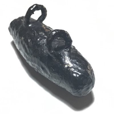 Takrut Pitsamorn Lanna Cord Wrap Laquer &amp; Gold Leaf - Kroo Ba Kam Saen Wat Pha Don Moon